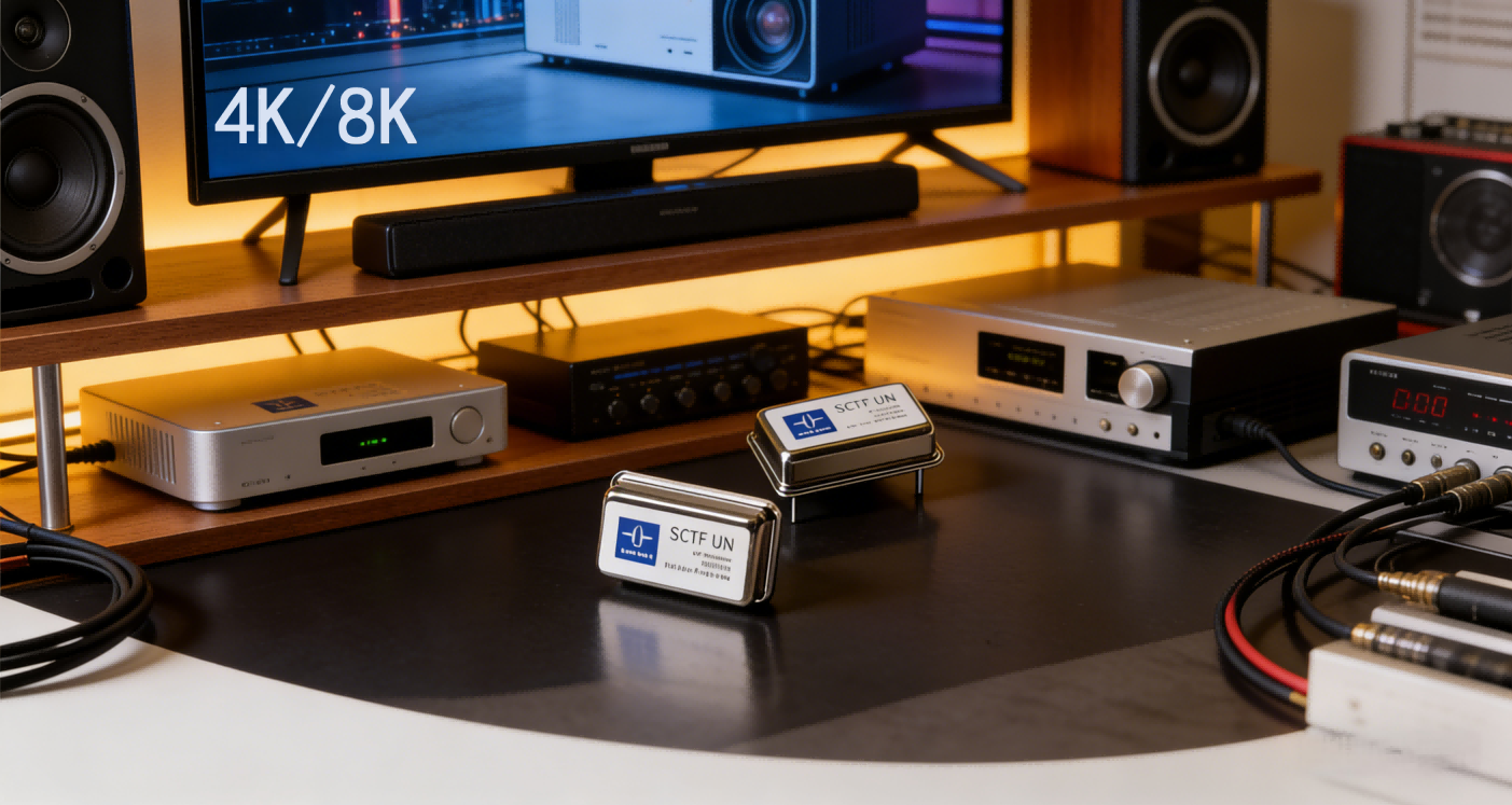 4K/8K電視畫面噪點？可能是晶振相位噪聲過高