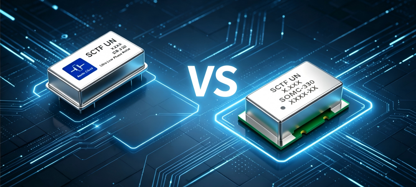 臺式HIFI設備晶振選型：插件vs貼片-SCTF星通時頻