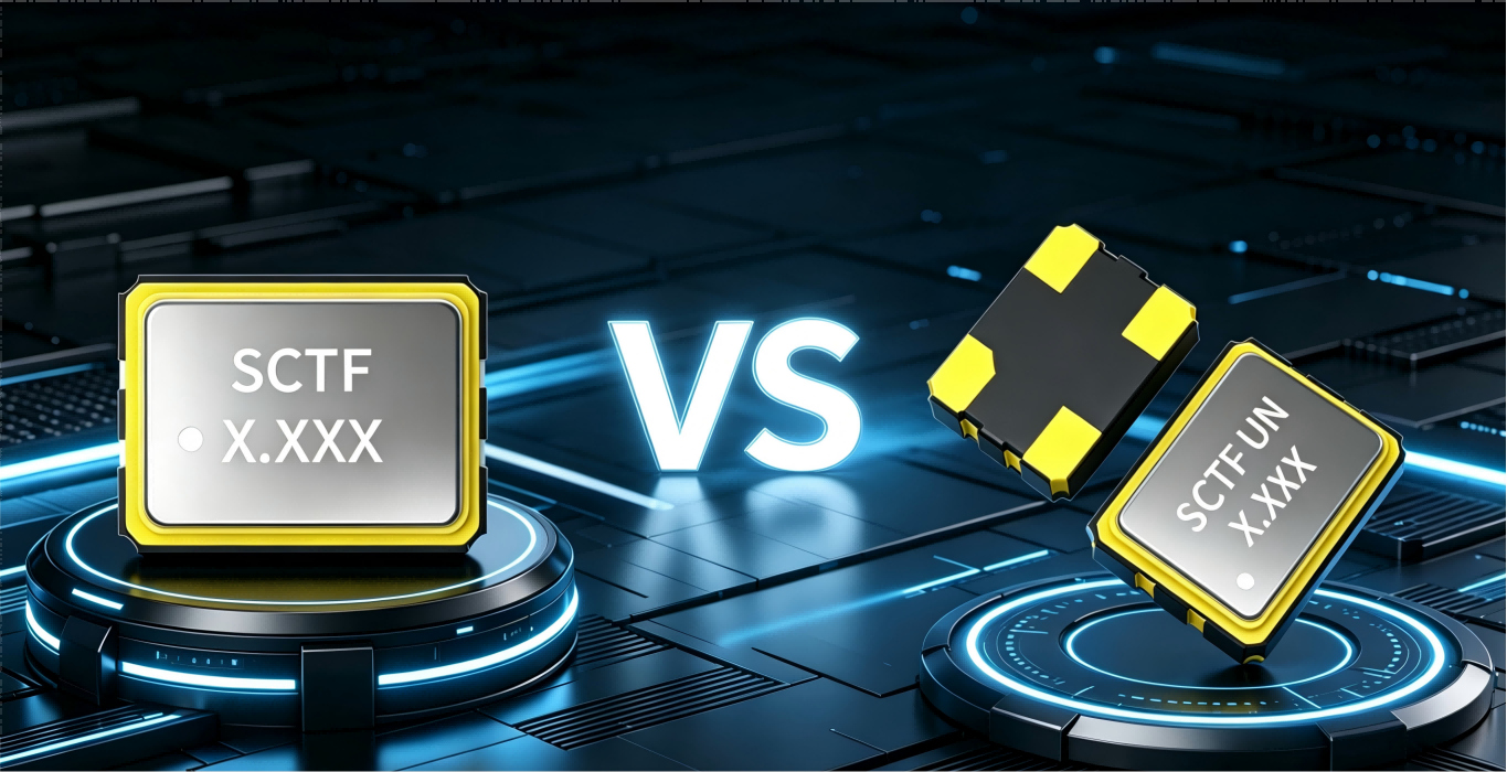 普通晶振 vs SCTF飛秒晶振-SCTF星通時頻